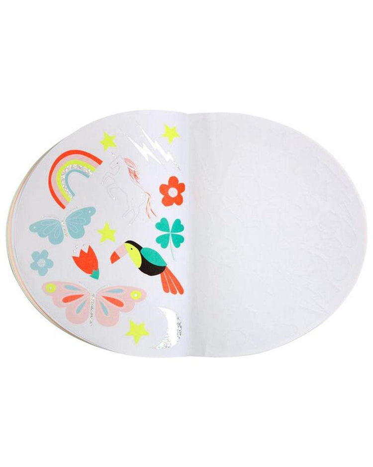 Little meri meri play rainbow stickers + sketch book