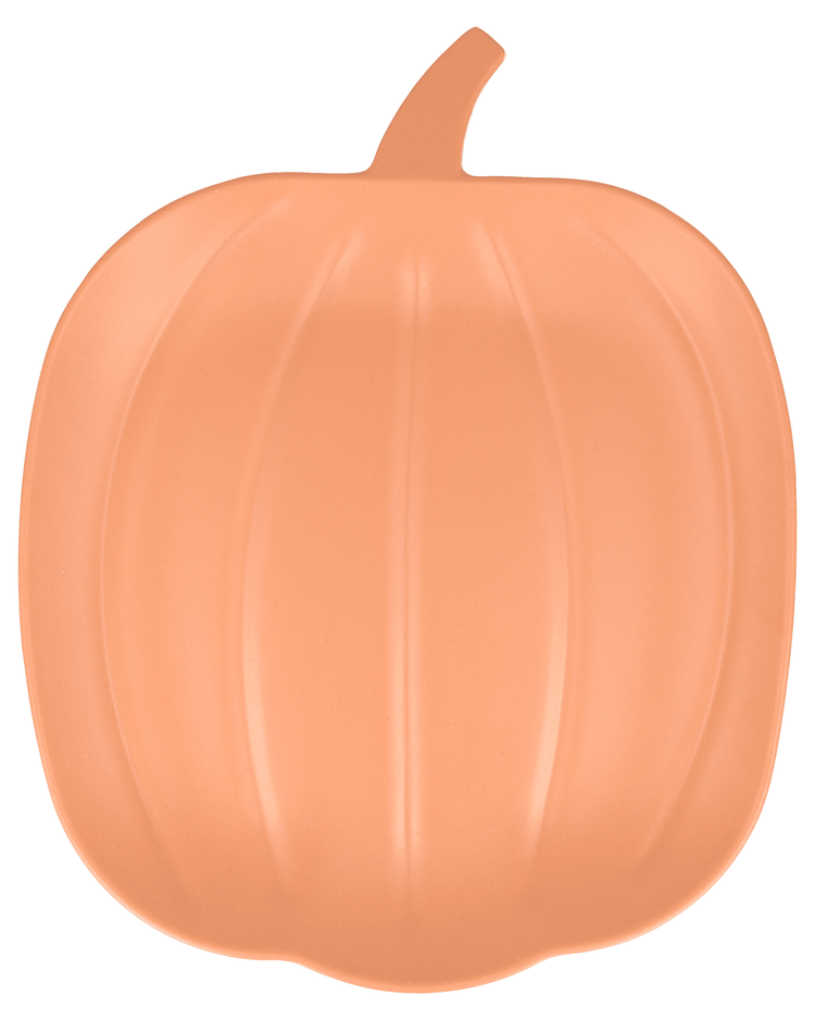 meri meri reusable bamboo pumpkin plates party Little