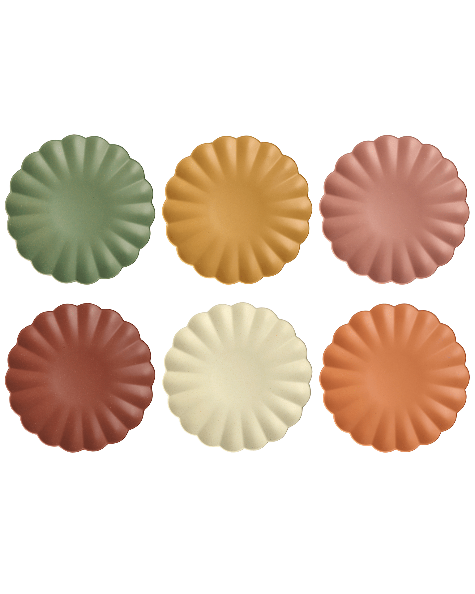 Little meri meri party reusable earthy large bamboo plates