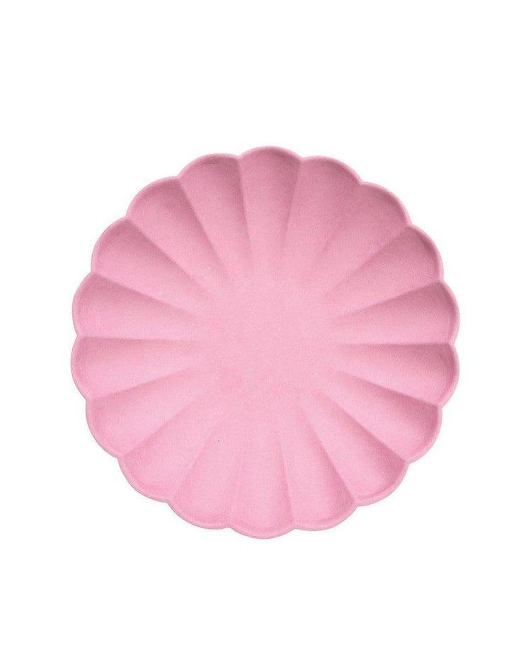 meri meri simply eco small plates in coral party Little