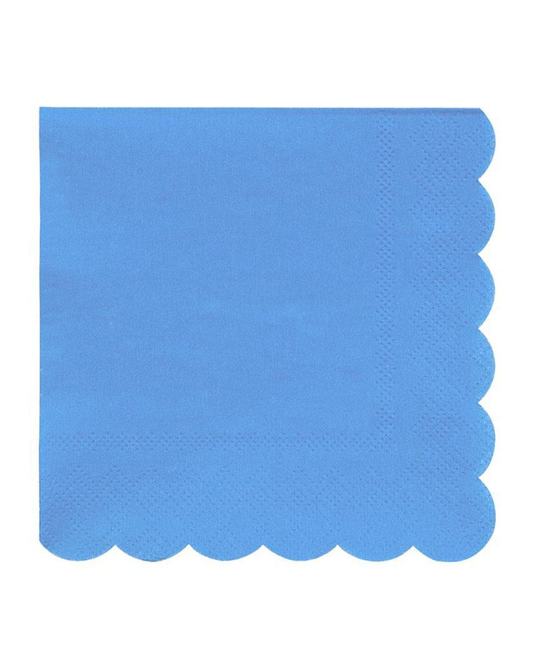 Little meri meri paper+party small blue napkins