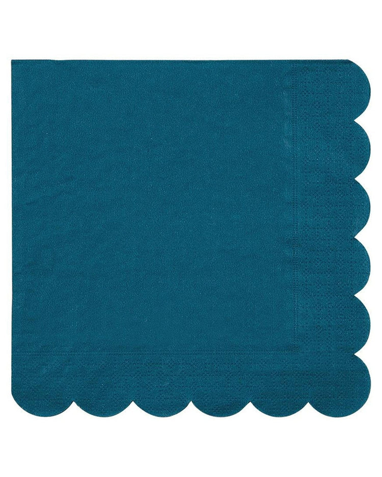Little meri meri paper+party small dark teal napkins