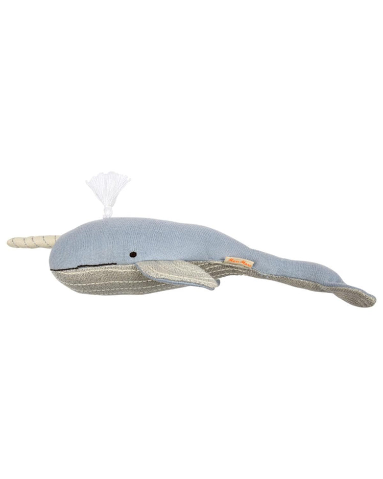 Little meri meri play small knit narwhal