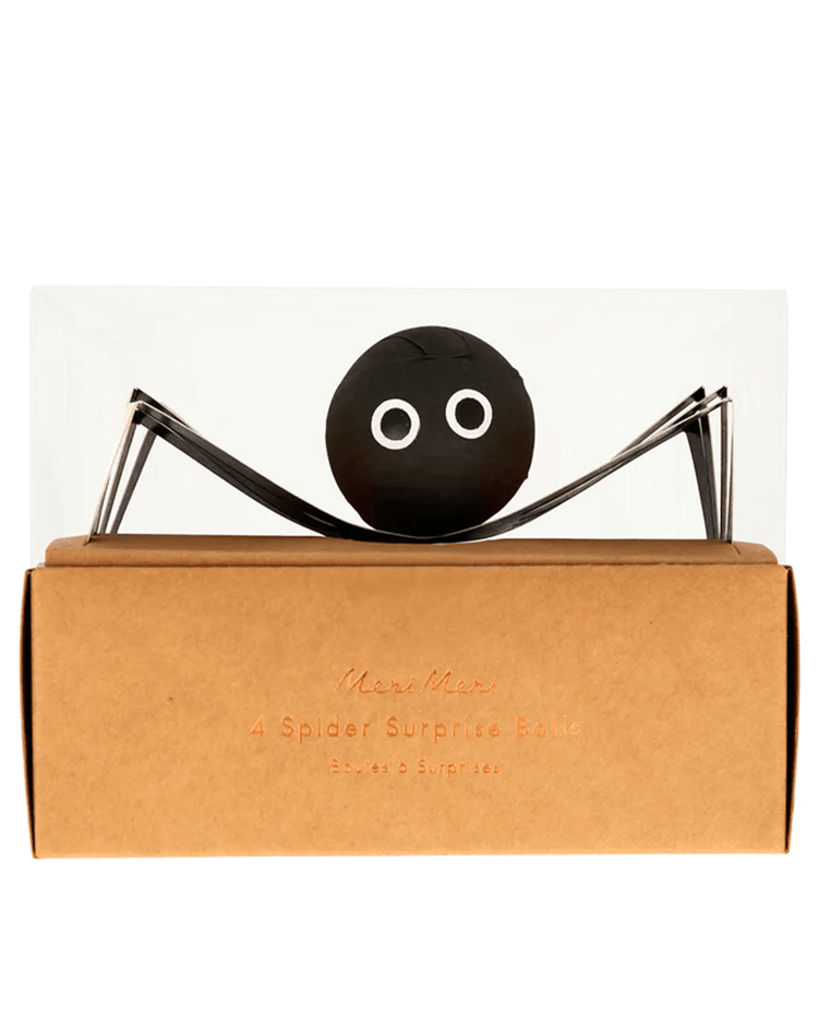 meri meri spider surprise balls party Little