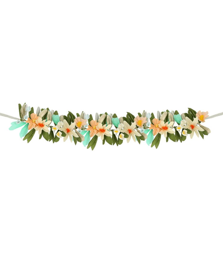 meri meri spring posy garland party Little