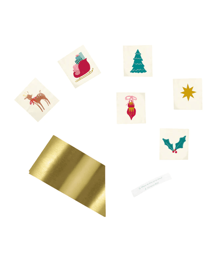 meri meri surprise christmas tree party Little
