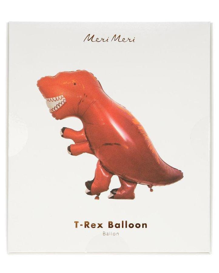 t-rex foil balloon