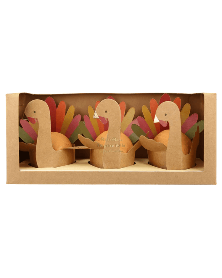 Little meri meri party turkey surprise balls