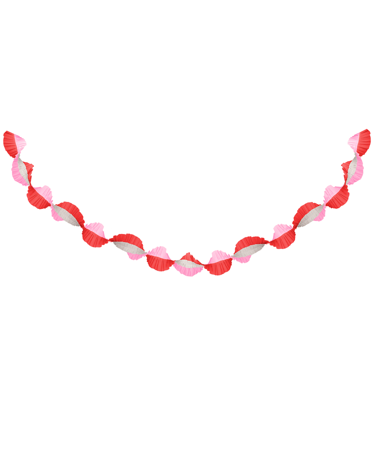 meri meri valentines stitched streamer party Little