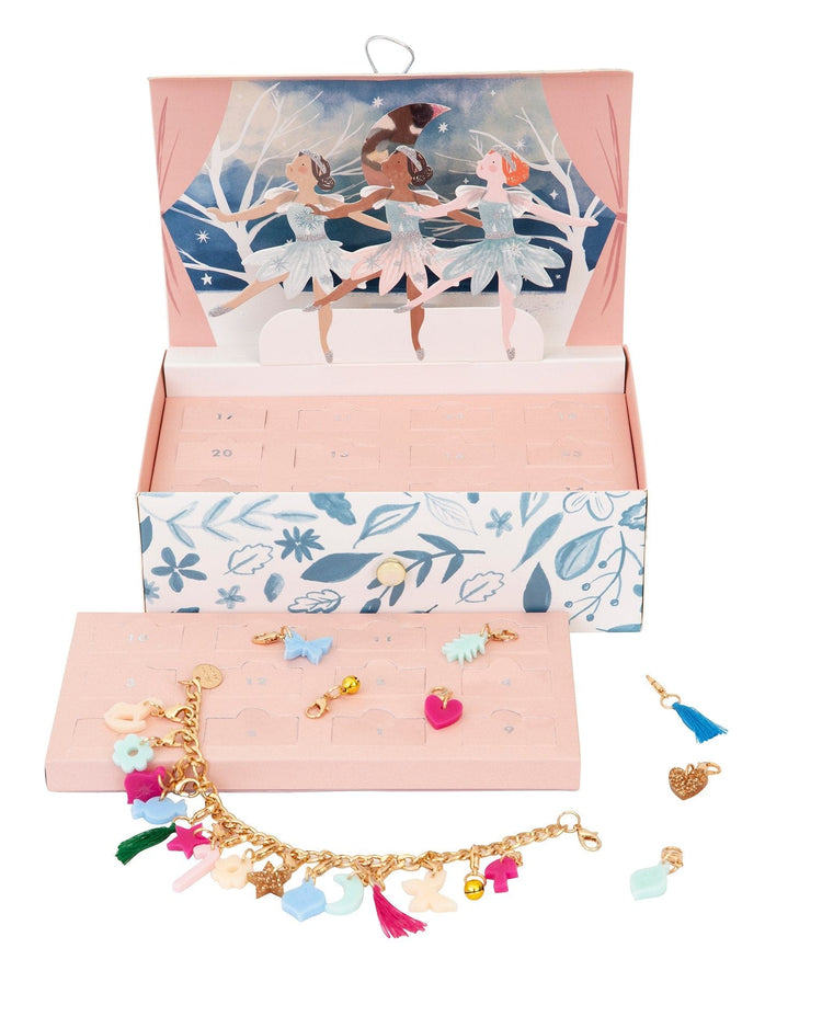 Little meri meri room winter ballerina charm bracelet advent calendar