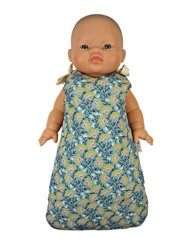 Little minikane play doll sleeping bag in cassandra