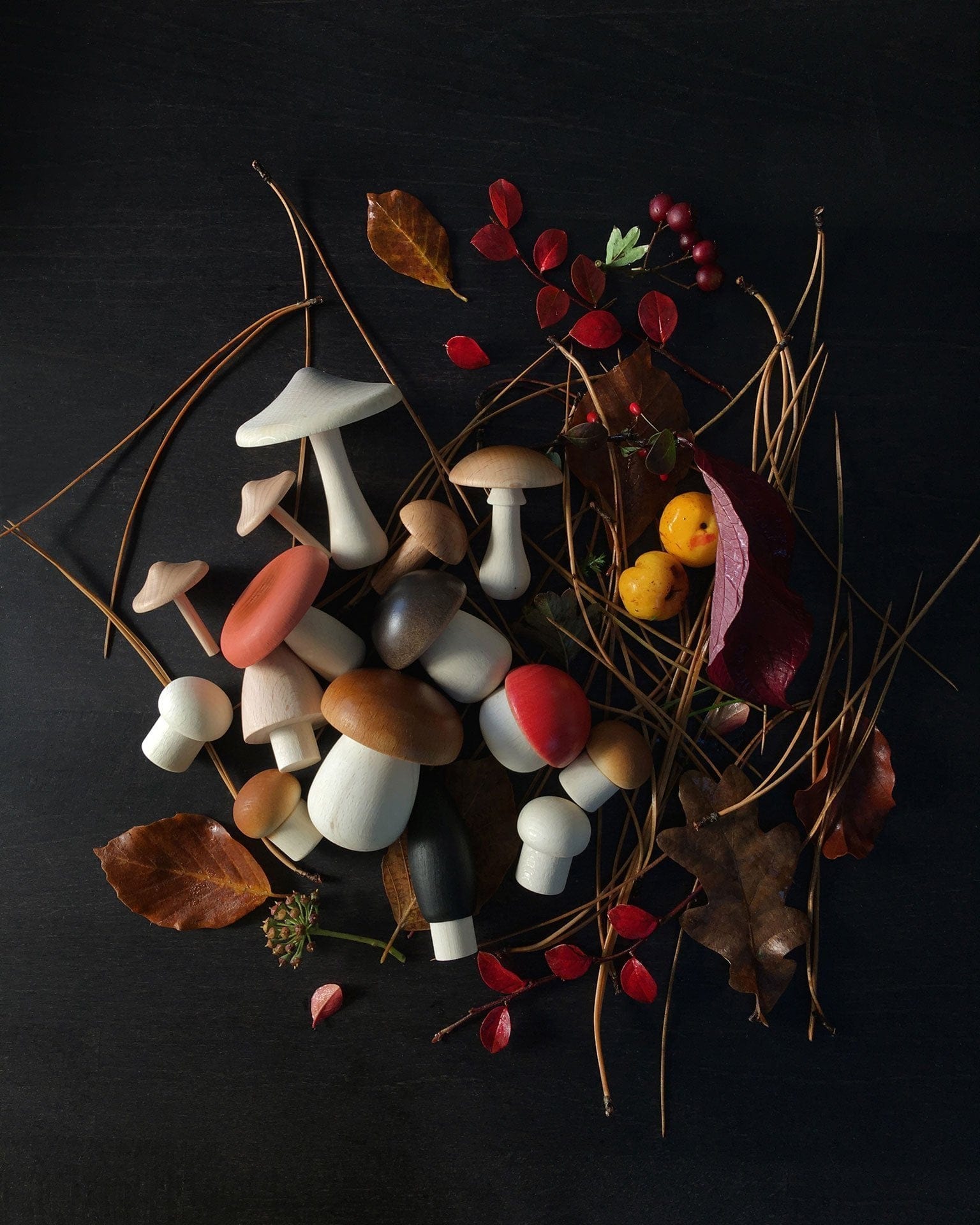 Little moon picnic play light forest mushroom basket