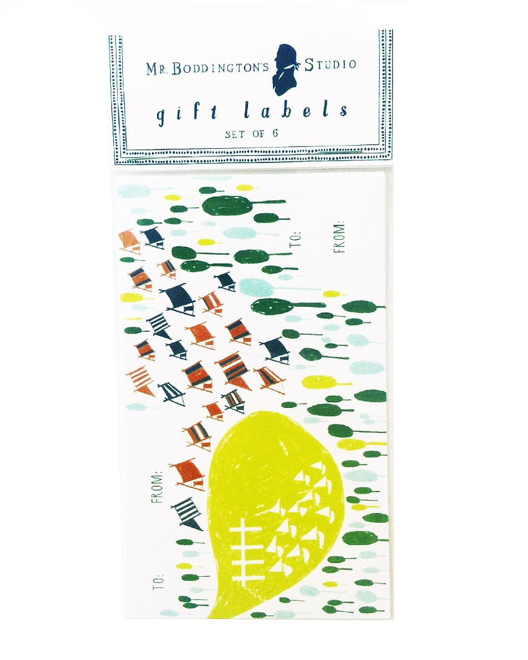 Little mr. boddington's studio paper+party Camping Gift Labels