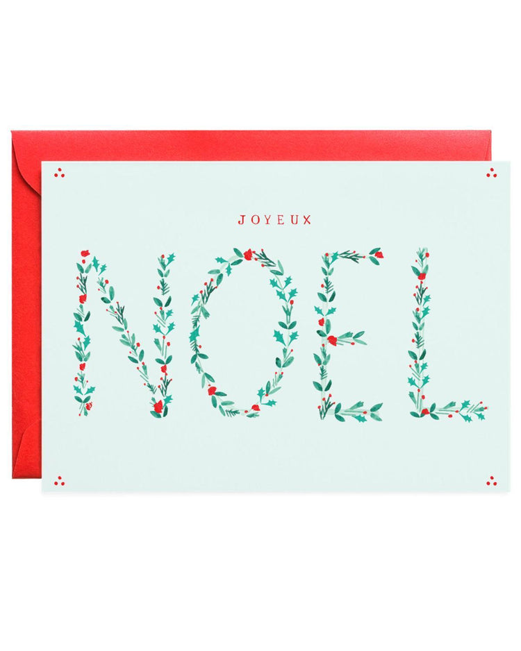 Little mr. boddington's studio paper+party joyeux joyeux! card set
