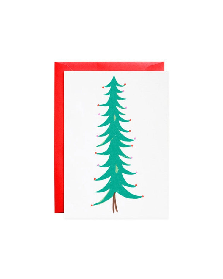 Little mr. boddington's studio paper+party the tallest tree petite card