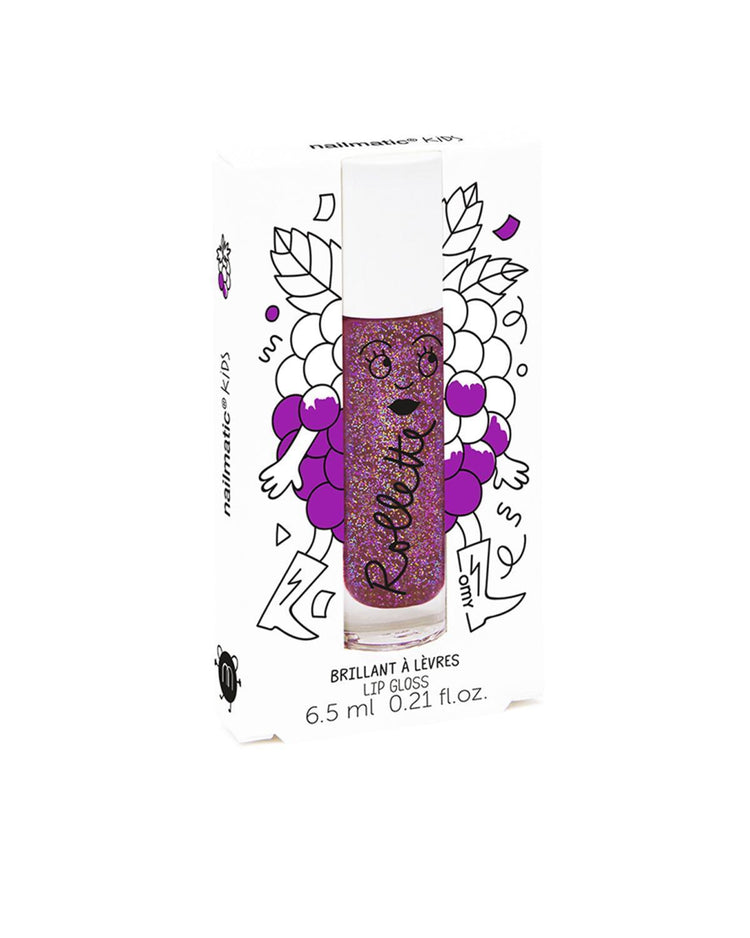 Little nailmatic accessories Lip Gloss in Mure (Black Berry)