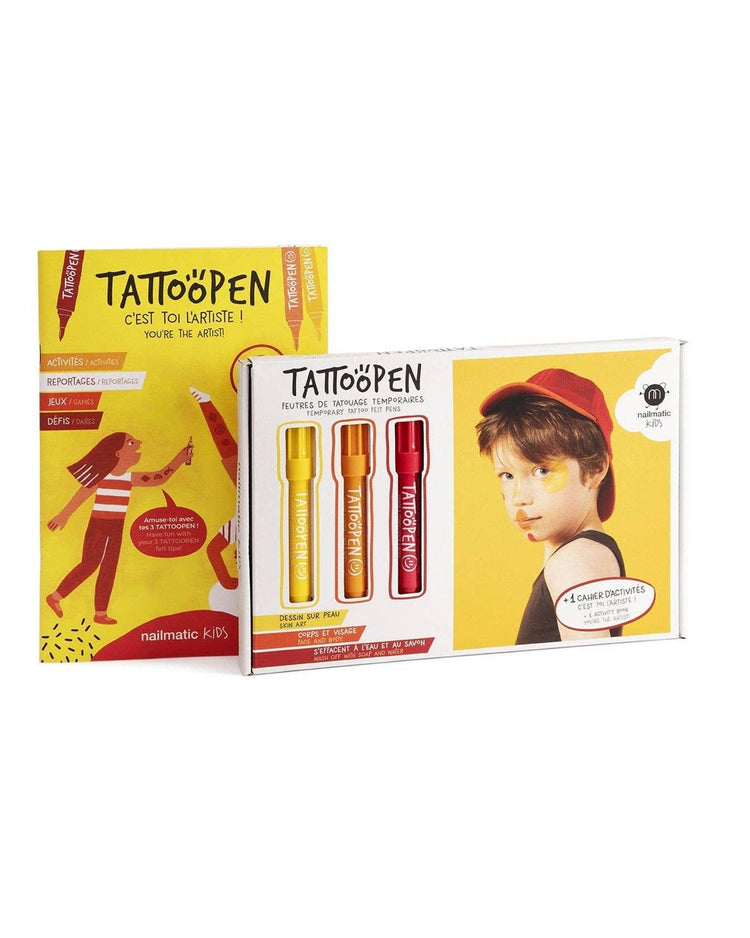 Little nailmatic play tattoopen set in art