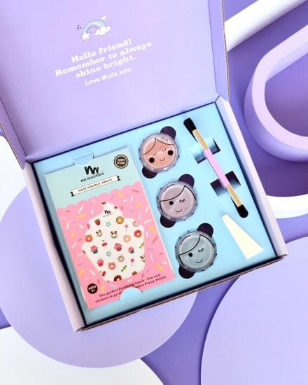 no nasties purple play makeup goody pack in nixie play Little