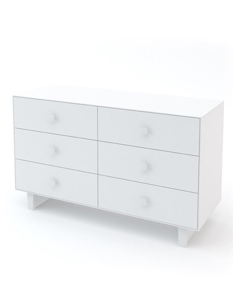 Little oeuf room Rhea 6 Drawer Dresser in White