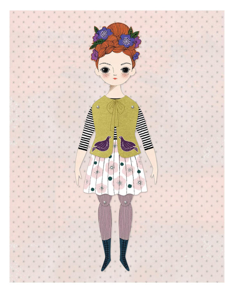 of unusual kind florence paper doll kit play Little