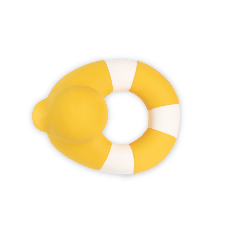 flo the floatie in yellow