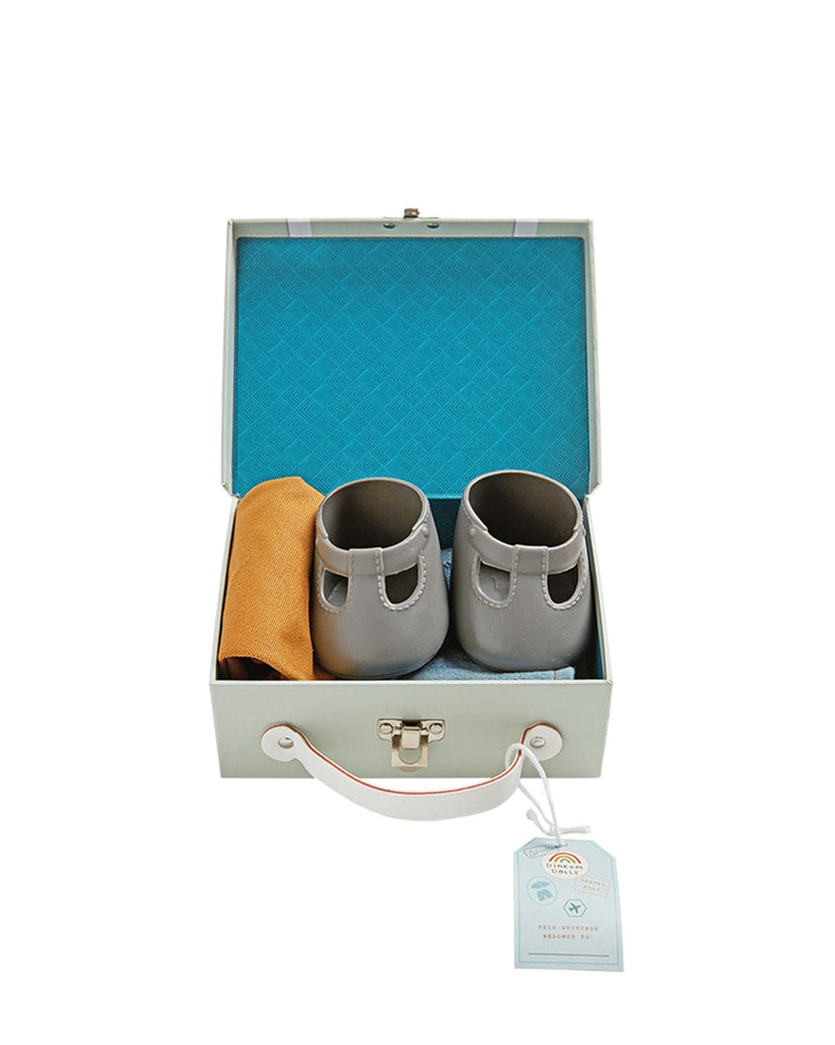 Little olli ella play dinkum doll travel togs in sage