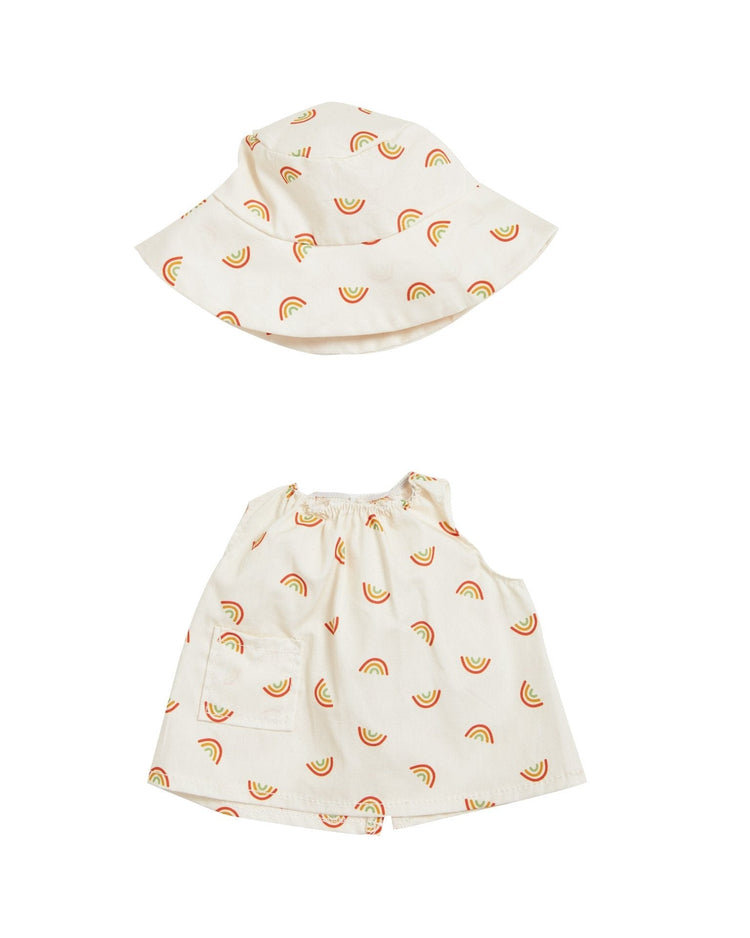 Little olli ella play dinkum doll una rainbow dress