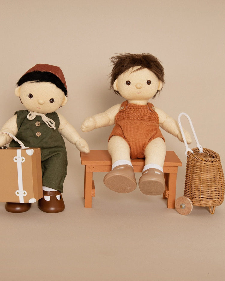 Little olli ella play doll luggy in natural