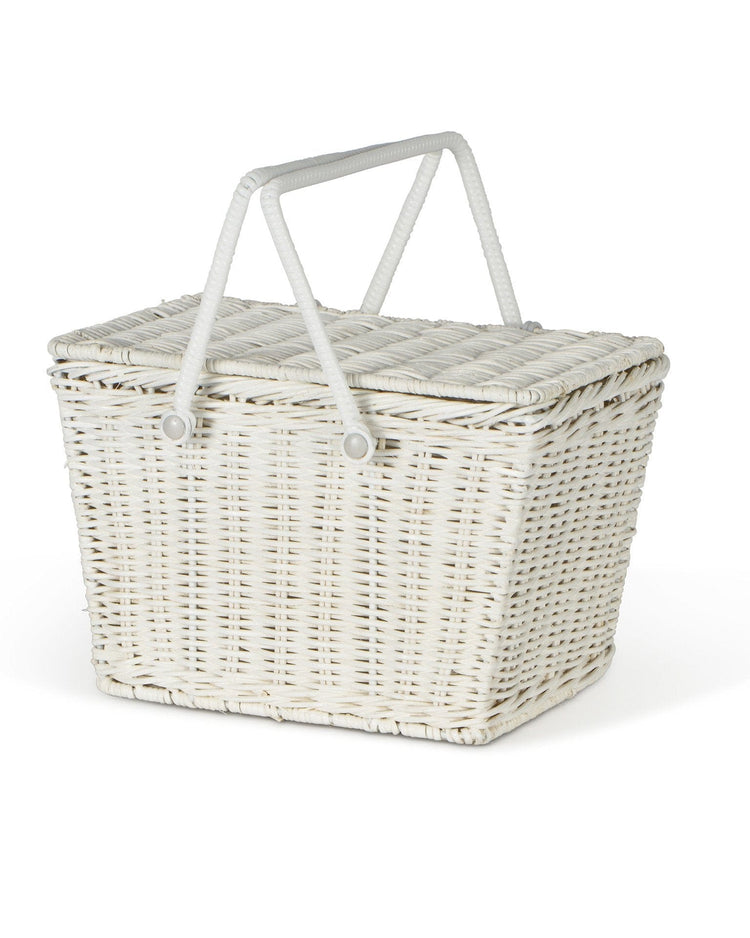 Little olli ella room piki basket in white