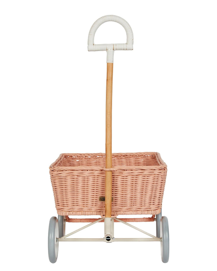 Little olli ella room rattan wonder wagon in rose