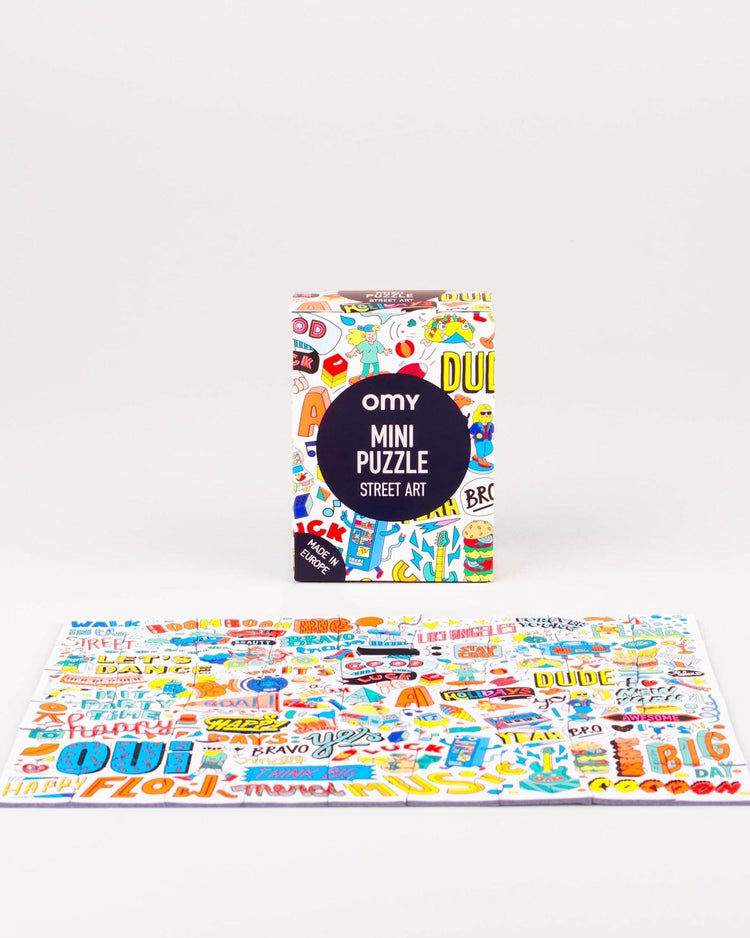 Little omy play street art mini puzzle