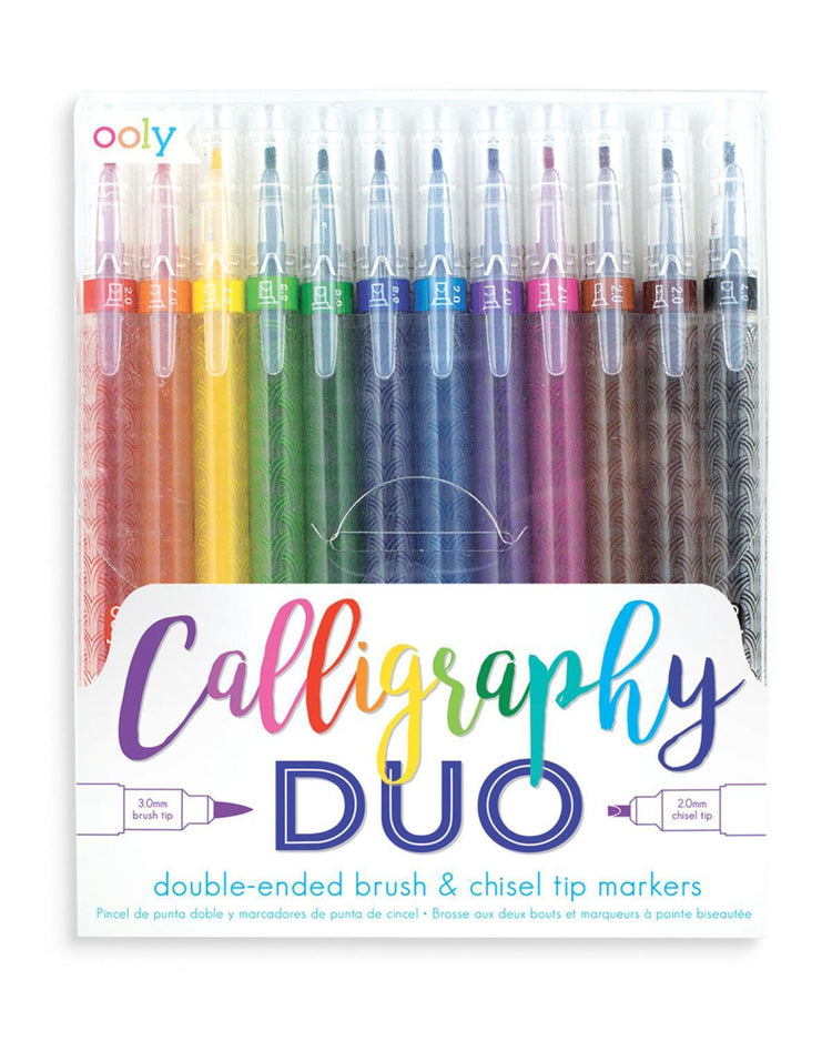 ooly calligraphy duo markers play Little