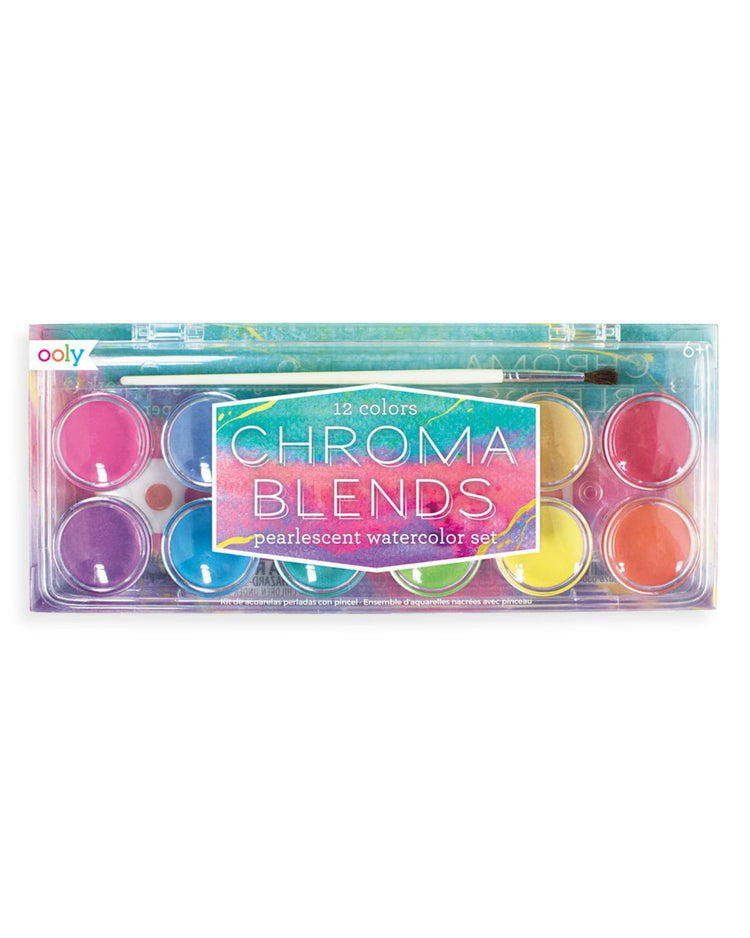 ooly chroma blends pearlescent paint play Little