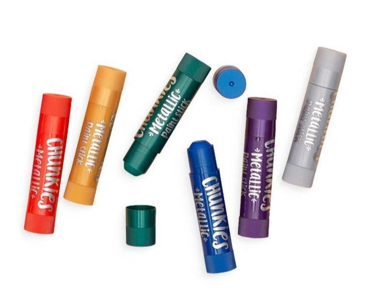 chunkies paint sticks metallic - set of 6