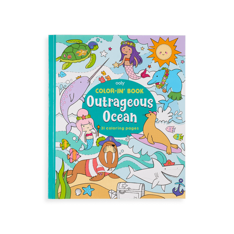 ooly Color - in' Book: Outrageous Ocean play Little