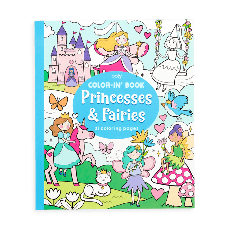 ooly Color - in' Book: Princesses and Fairies play Little