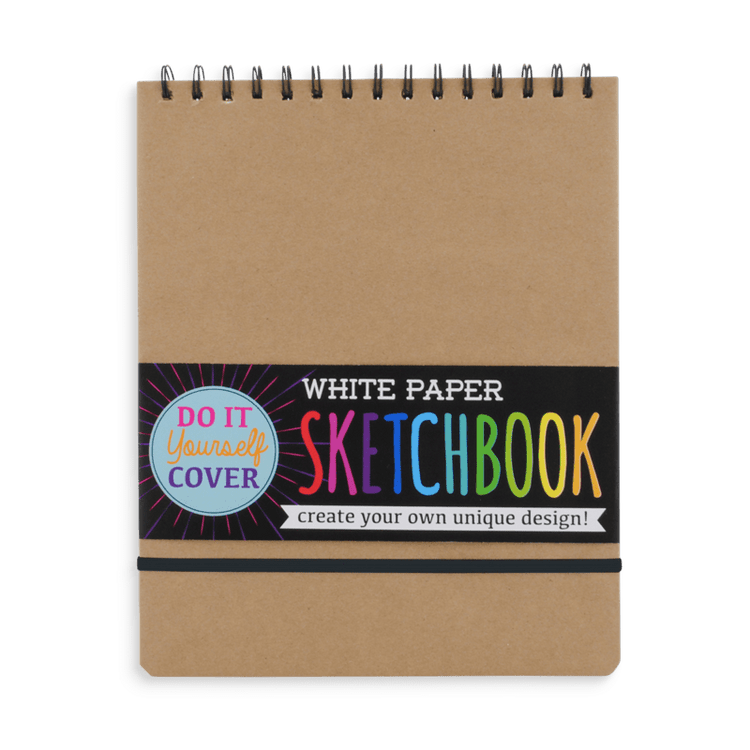 large DIY sketchbook white paper