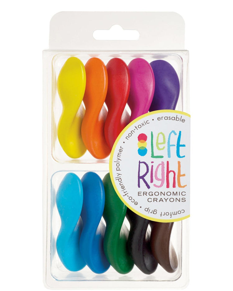 ooly left right crayons play Little