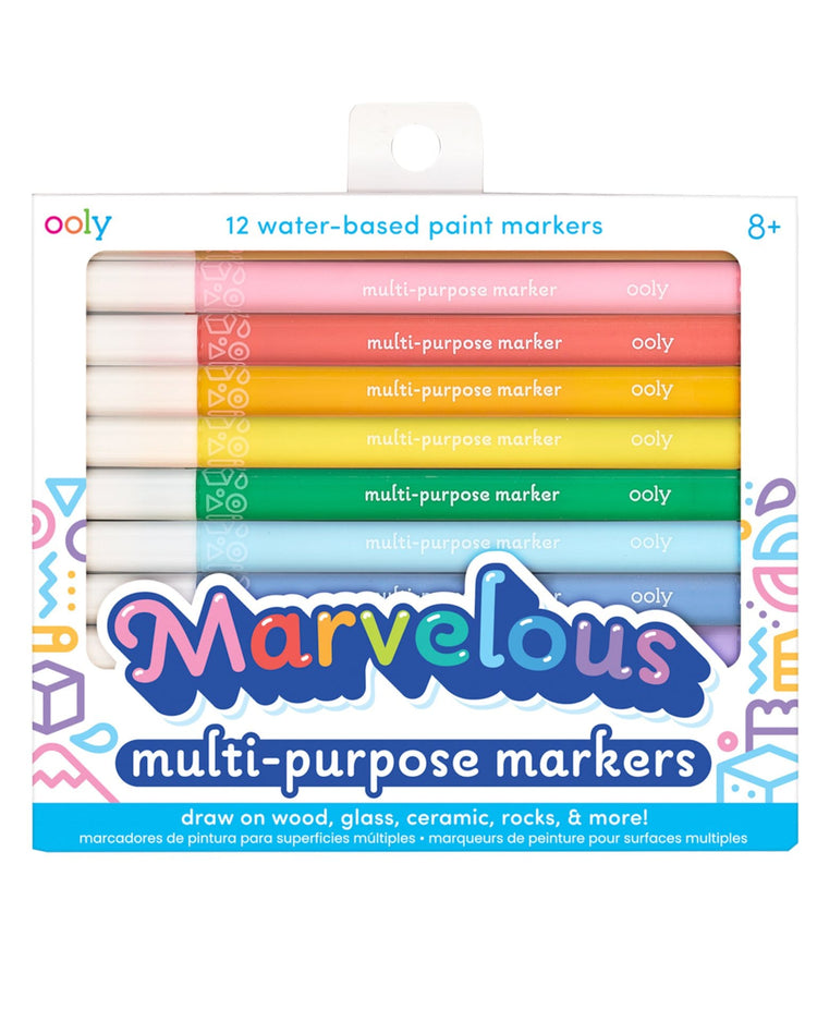 ooly marvelous multi - purpose paint markers play Little