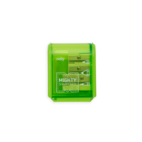 Little ooly play mighty pencil sharpener in green