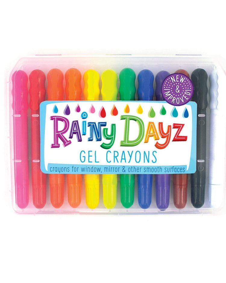 ooly rainy dayz gel crayons play Little