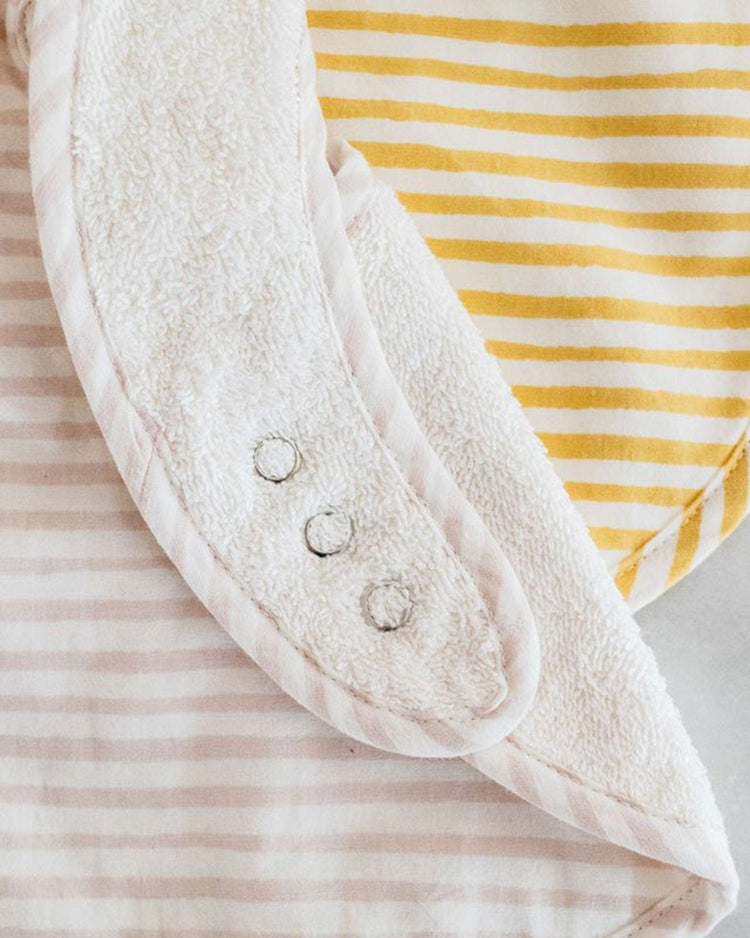 Little pehr designs inc baby accessories stripes away 3-pack bib set in petal