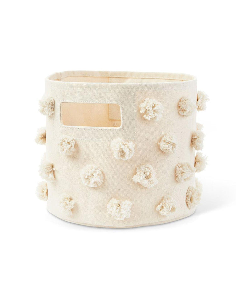 Little pehr room pom pom pint bin in natural