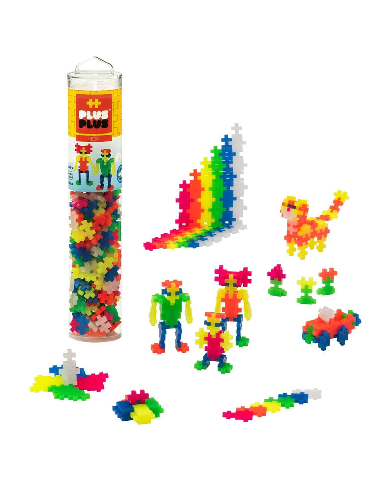 Little plus plus play 240 piece neon tube