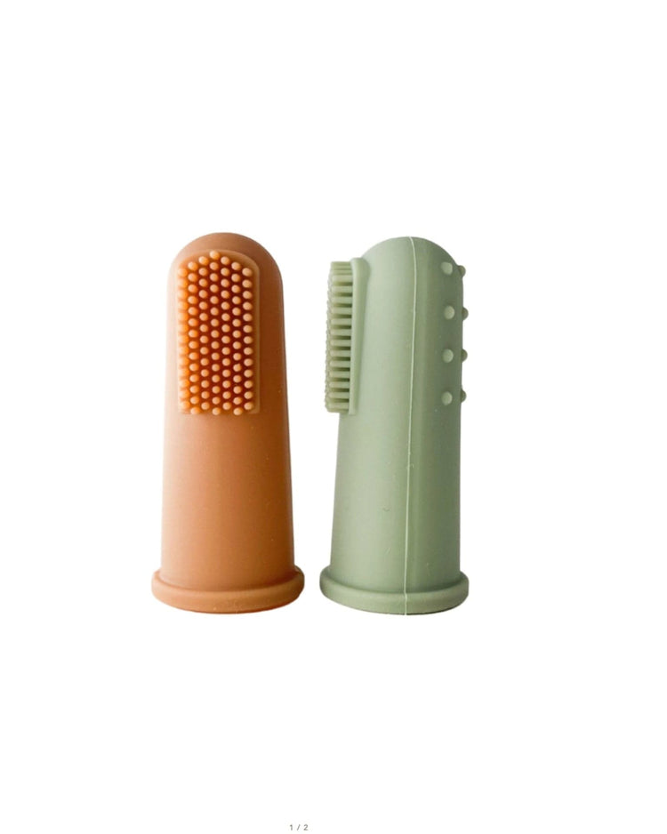 Little pretty please teethers finger toothbrush in cactus