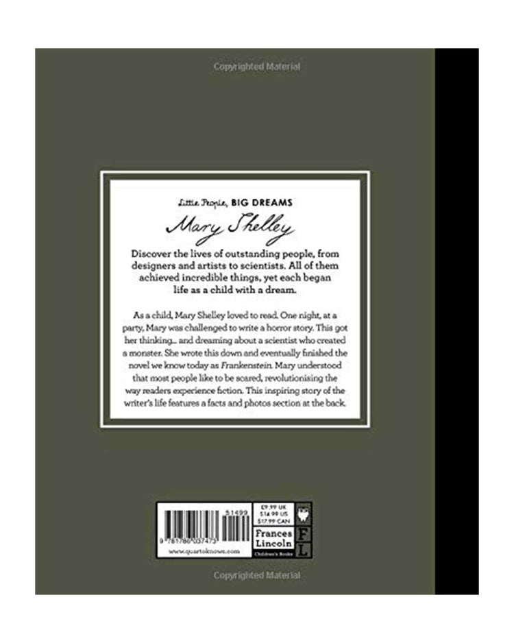 little people, big dreams: mary shelley