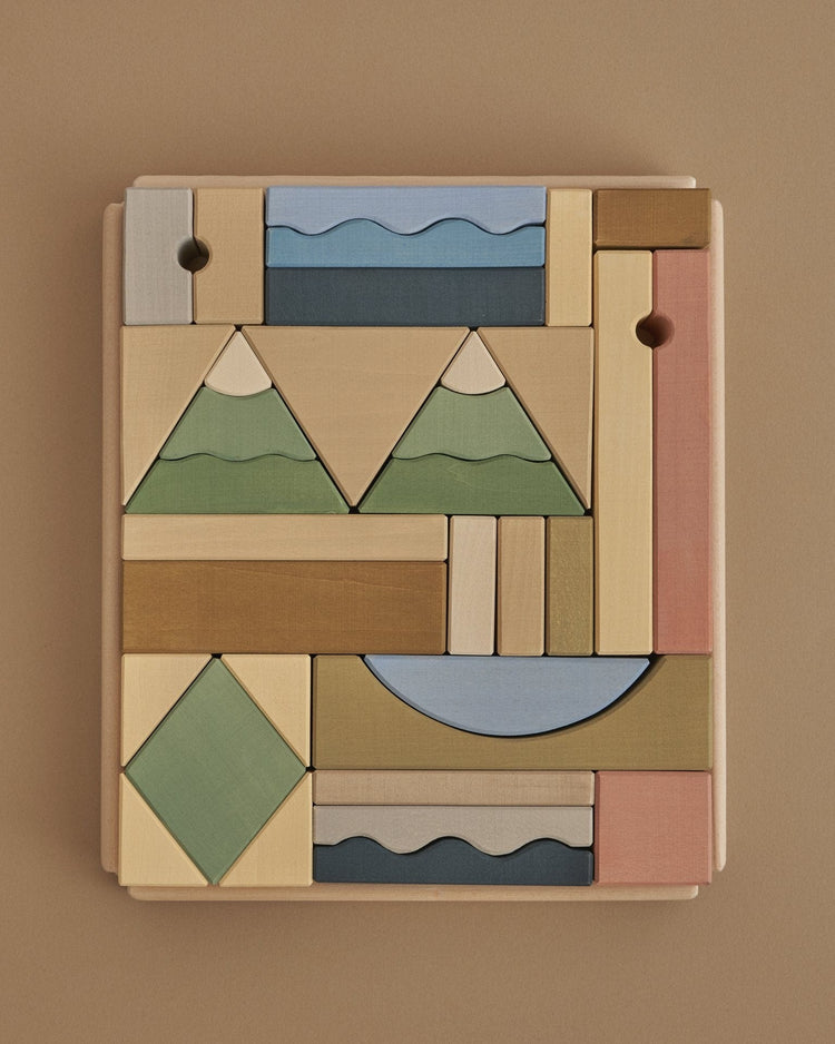 Little raduga grez play mountains building blocks