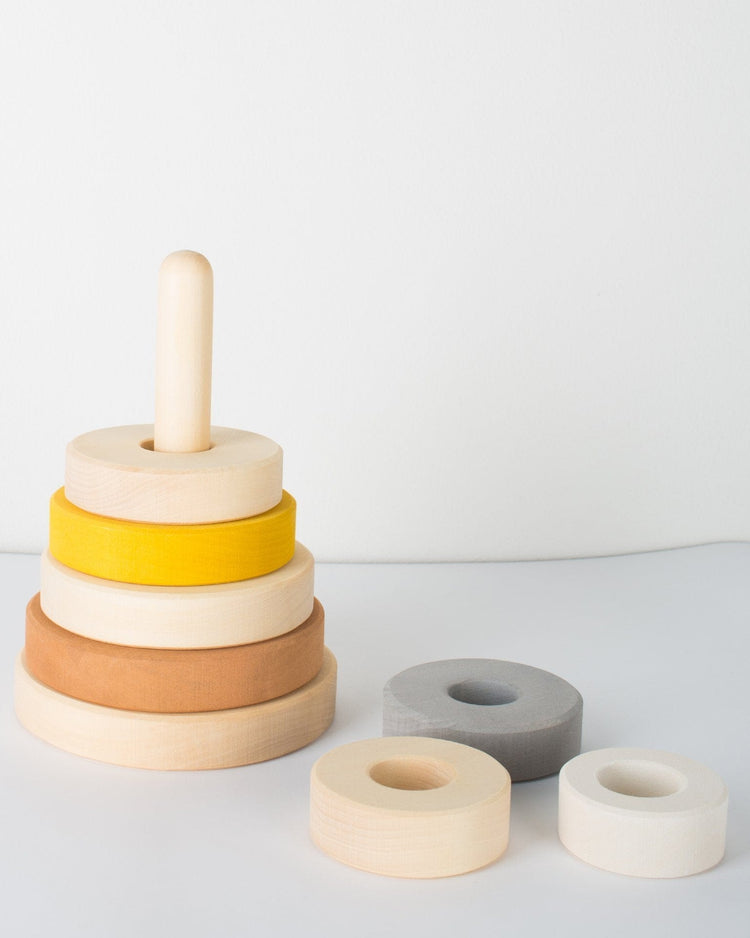 Little raduga grez play sand stacking tower