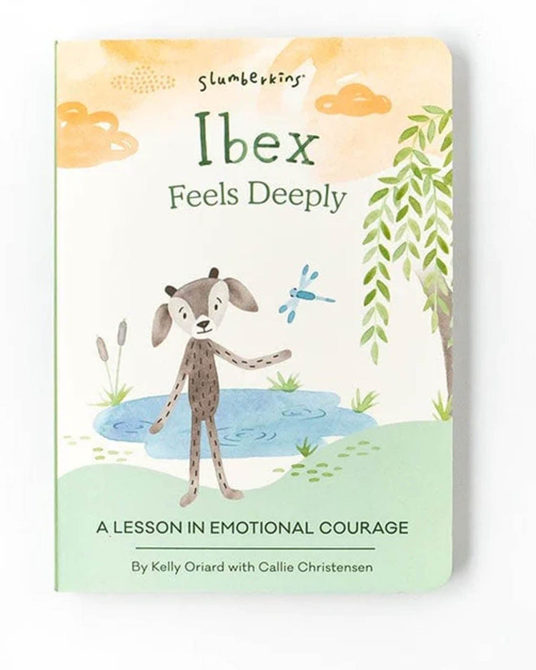 slumberkins ibex feels deeply board book play Little