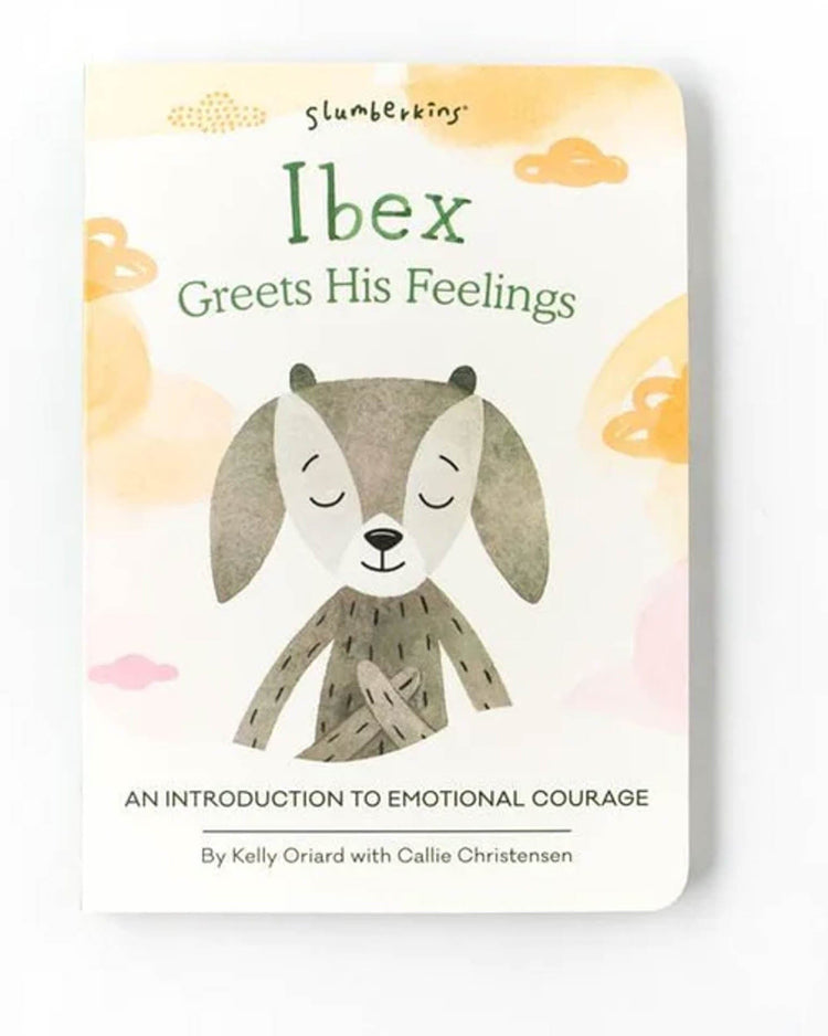 slumberkins ibex greets his feelings book play Little
